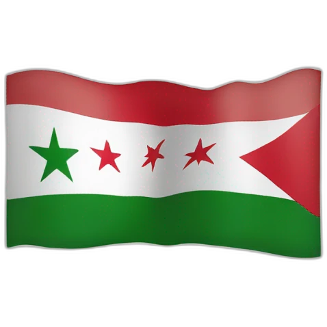 Syrien Flagge  emoji