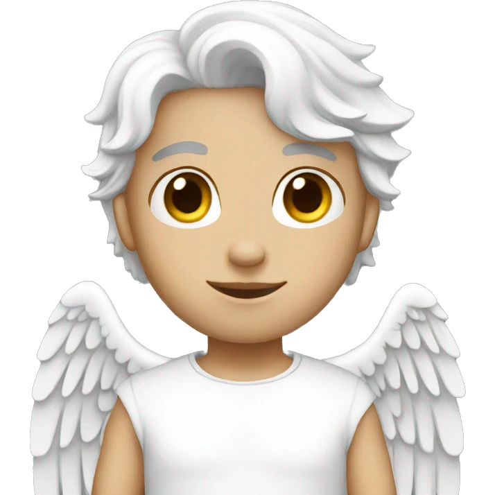 White angel emoji