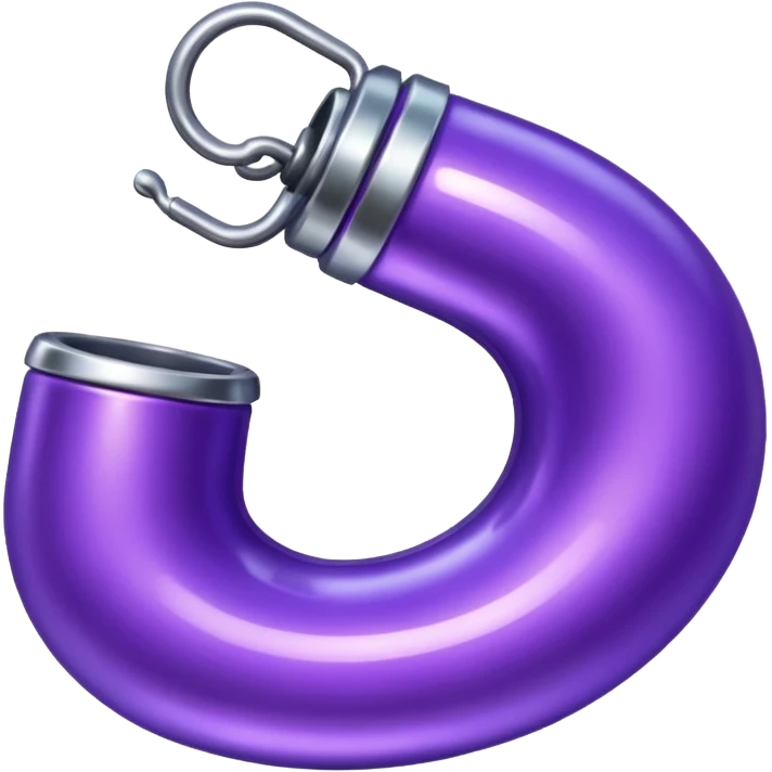 Purple banger emoji