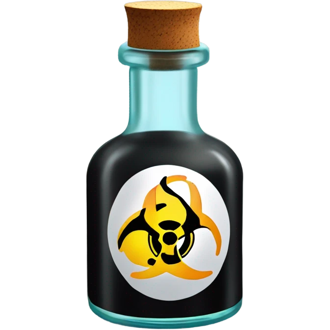 Resident evil T virus antidote bottle emoji