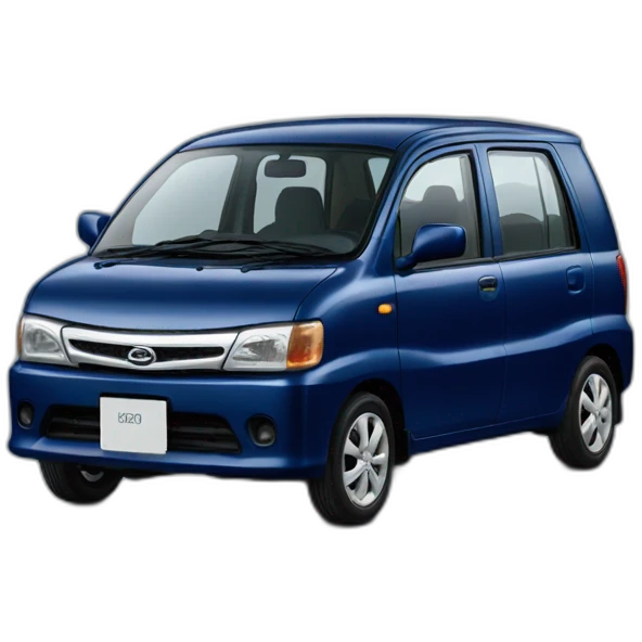 daihatsu atrai dark blue color emoji