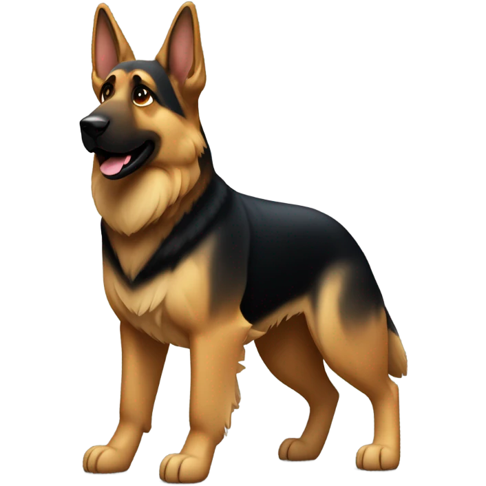 German shepherd  emoji
