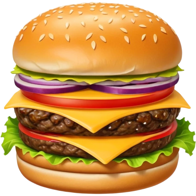 Hamburger emoji
