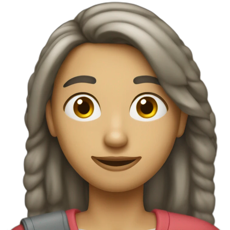 un persoone panique qui n' a pas fait ses devoirs emoji