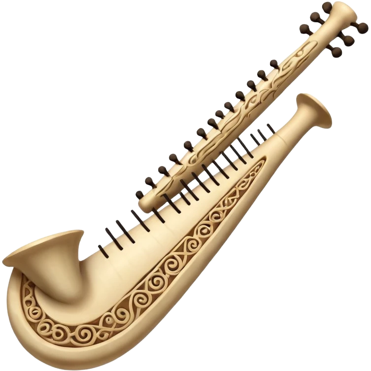 prehistoric musical instrument emoji