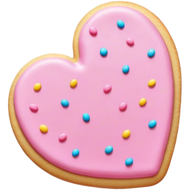 pink sugar cookie emoji