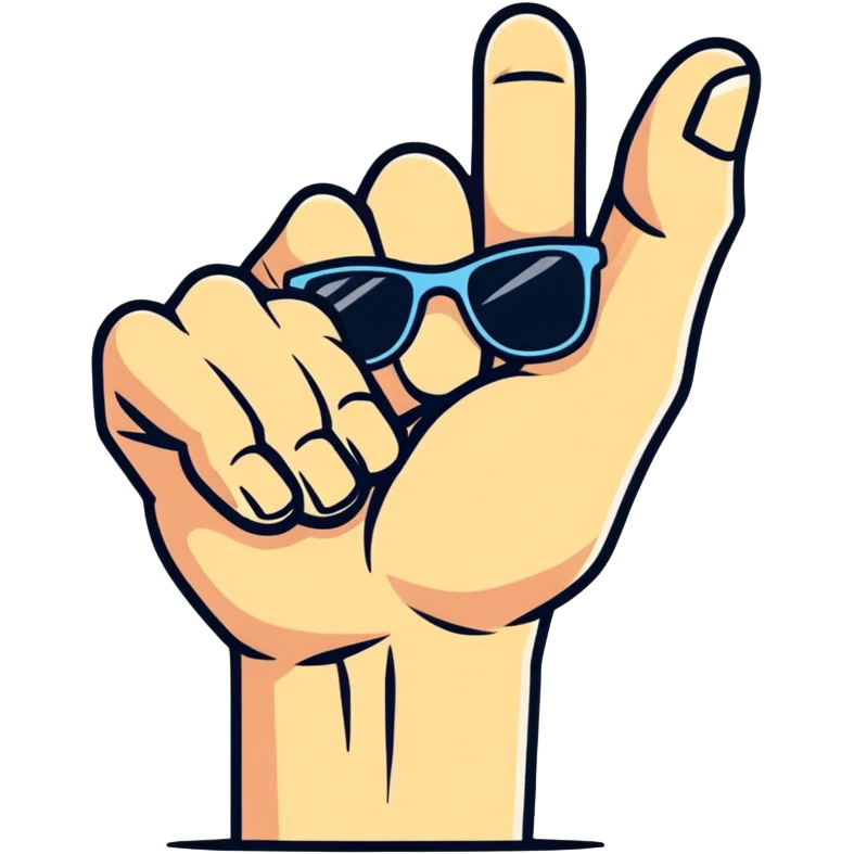  🤘👊💥😎 emoji