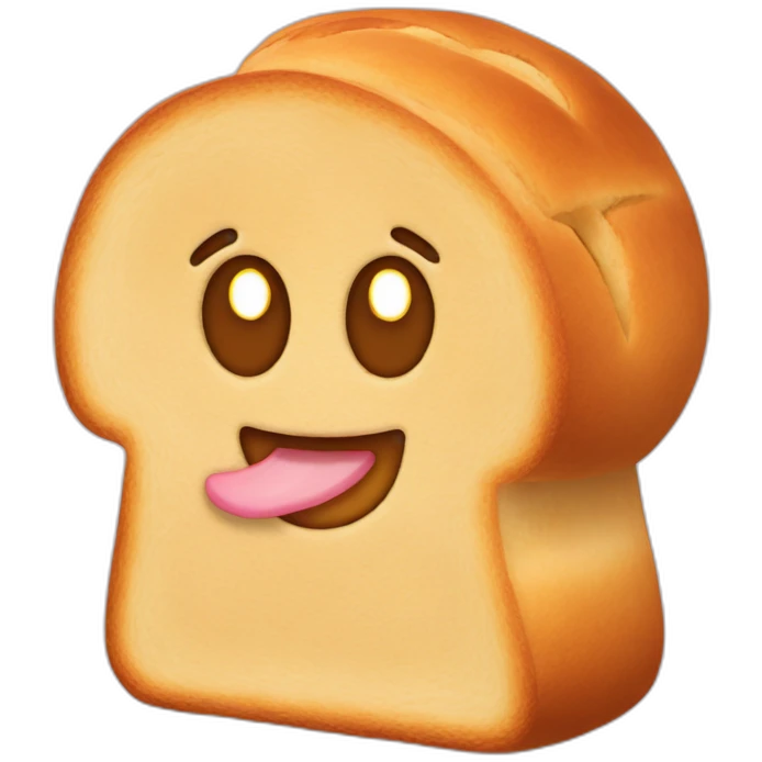 kirby-shaped-bread emoji