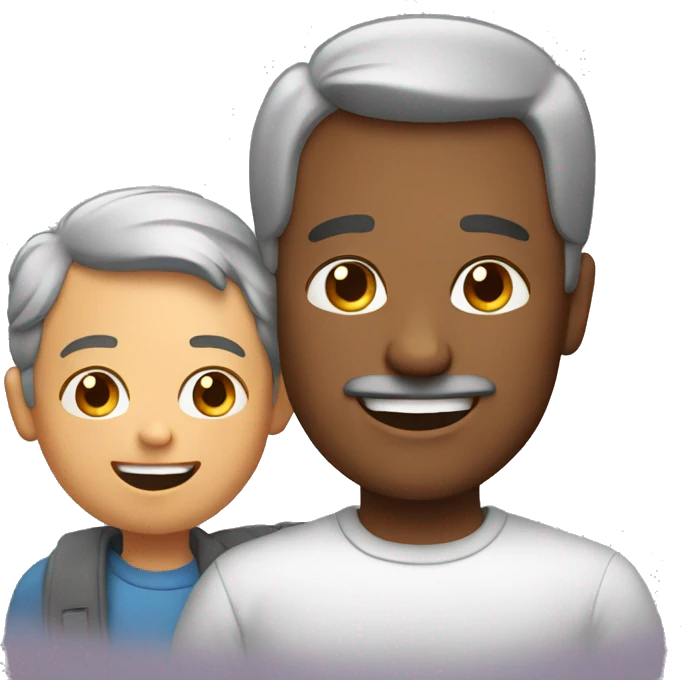 Happy father emoji