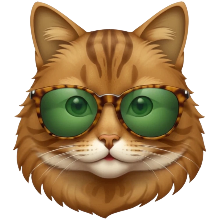 Cat wearing sunglasses emoji