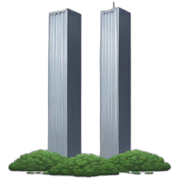 Twin towers emoji