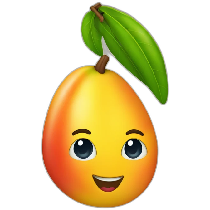 mango fruit emoji