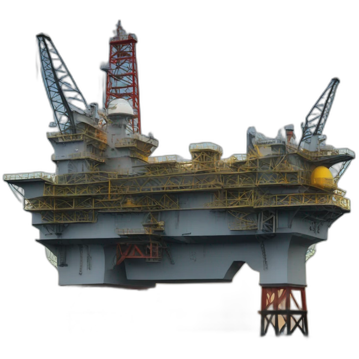 Oil platform emoji