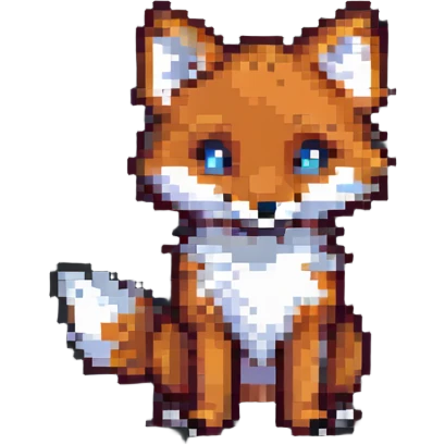 cute baby fox emoji