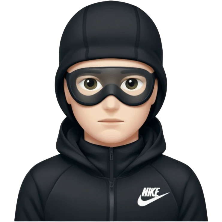 White person wearing a Nike Tex with hood and ski mask co all black and https://encrypted-tbn0.gstatic.com/images?q=tbn:ANd9GcTQEV3H5Fpq8Dp-ki2RTwgbdHqMsKZzDtarA9ywqiFzKVKjxdLc5Fq9yDOax7-XC4trueI2pFuItpqM_TVrGODdDG5la_rbm9lB8utSLKXm&s=10 emoji