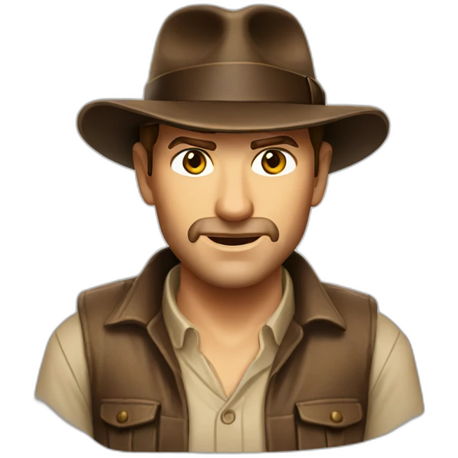 Indiana jones emoji