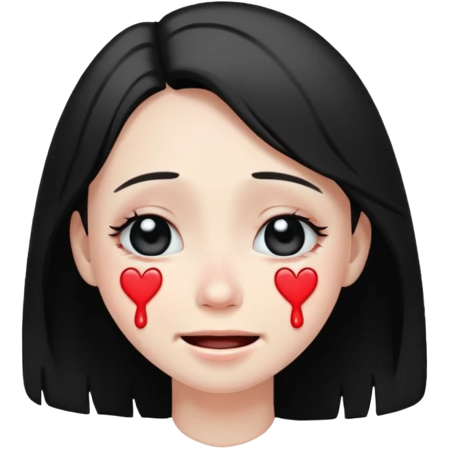 😭🖤🥰 emoji