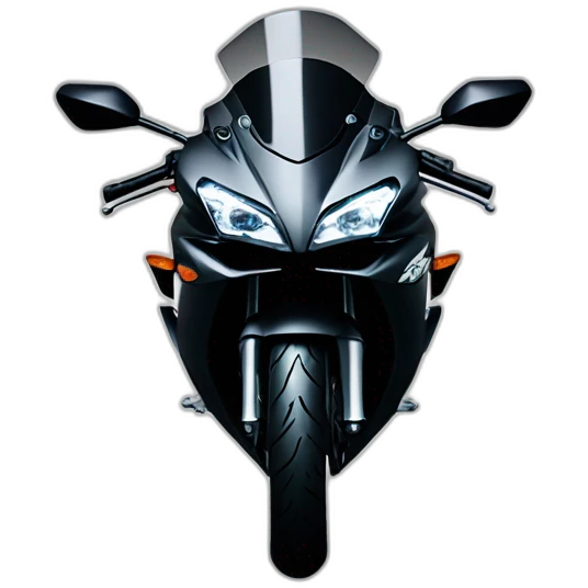 black kawasaki ninja 400 emoji