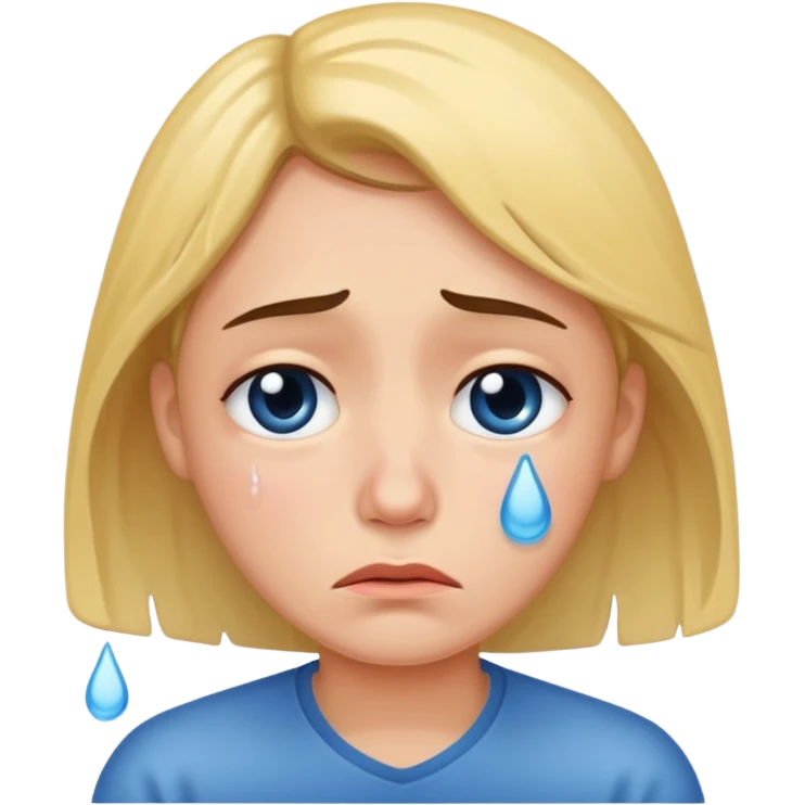 sad and lonley person emoji