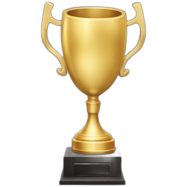 troféu emoji