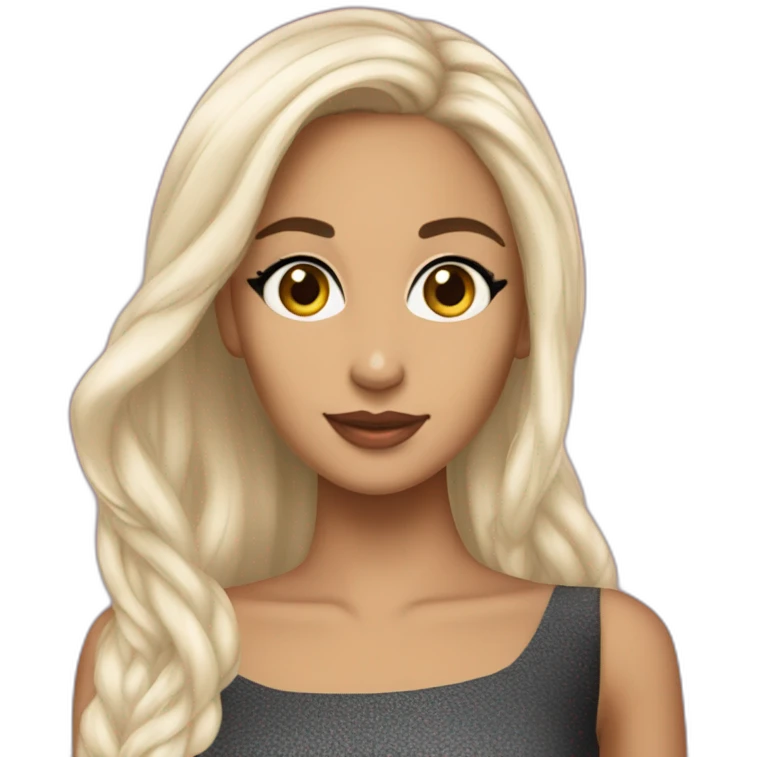 ariana grander tenue soirée emoji