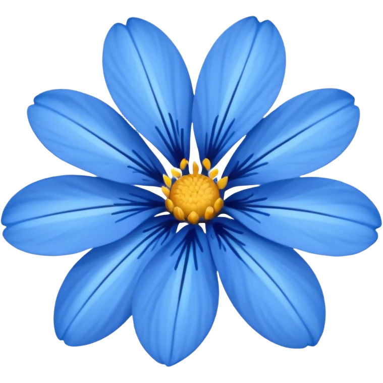Blue Flowers emoji