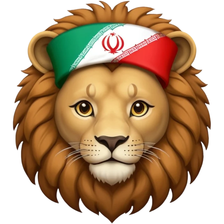 🦁🇮🇷 emoji