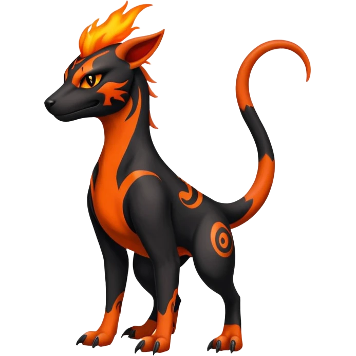 Salandit-Houndoom-Litten-Hybrid (Full body) emoji