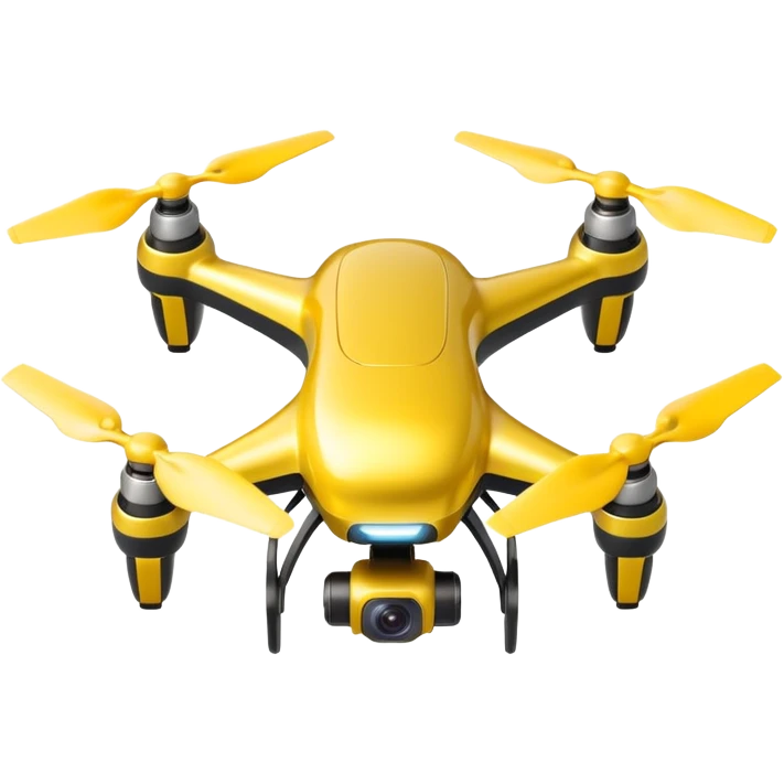 Yellow Drone – battery pack, Courier Drones. emoji
