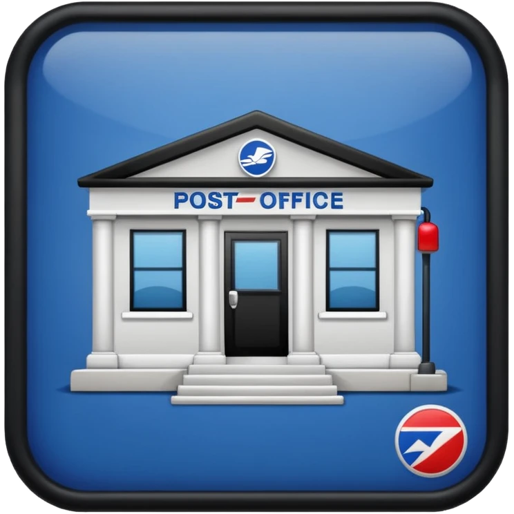 USPS post office emoji