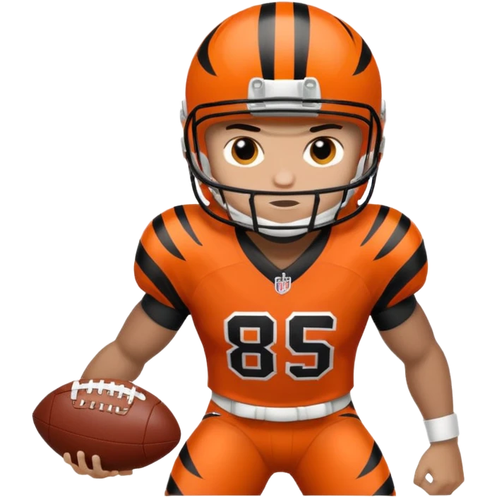 Bengals football emoji