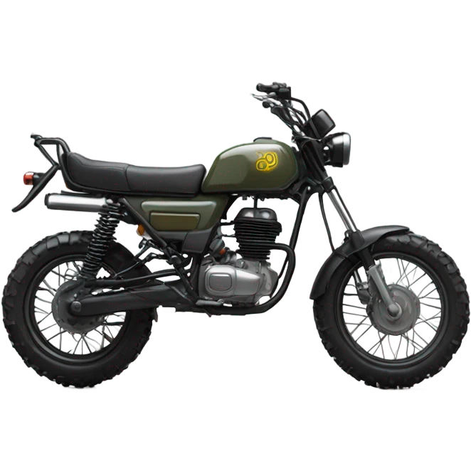 Mutt mongrel 125 motorcycle emoji
