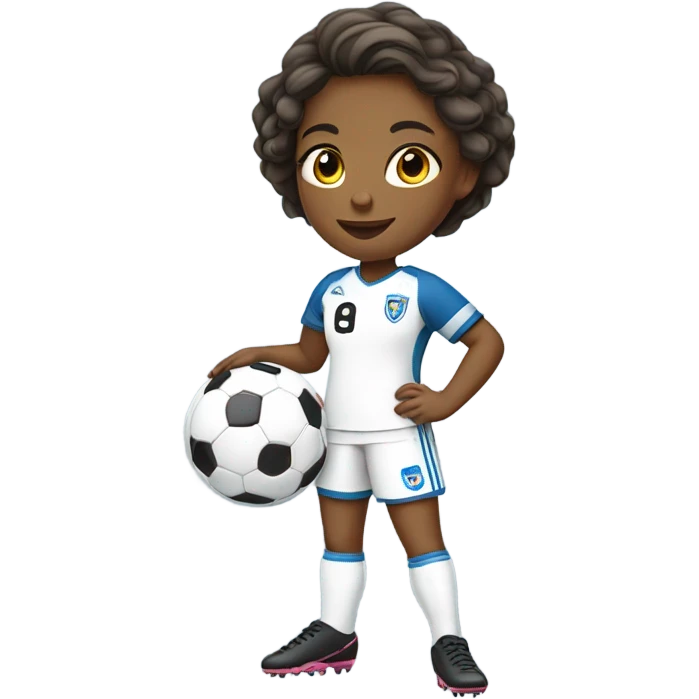 Girl soccer player  emoji