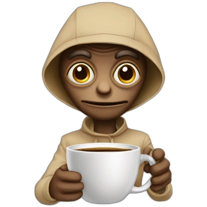Et-with-coffee emoji