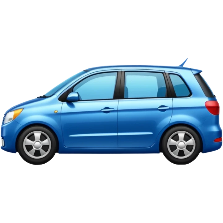 carro familiar de lado  emoji