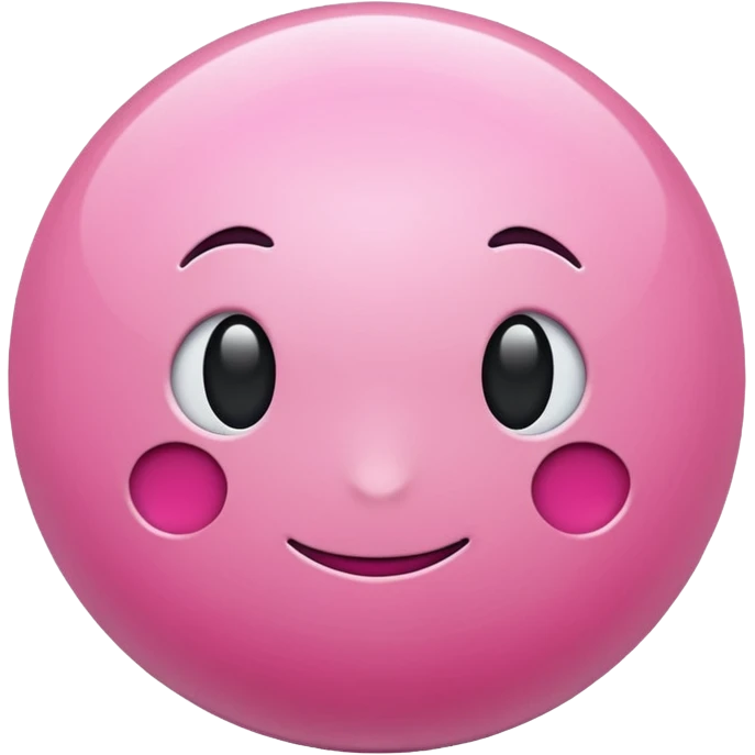 Pink emoji