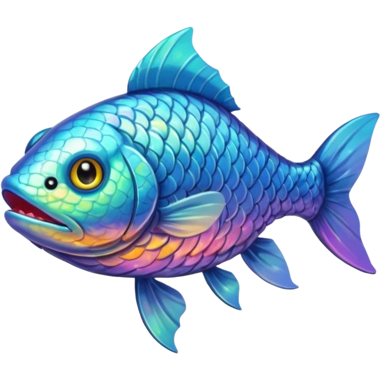 cat fish being fished emoji