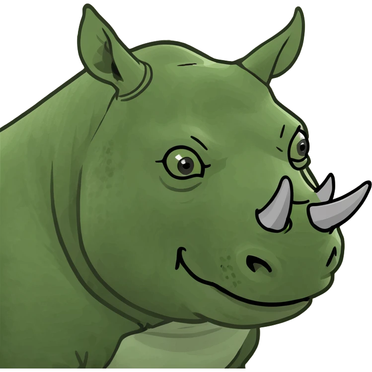 Rhino emoji