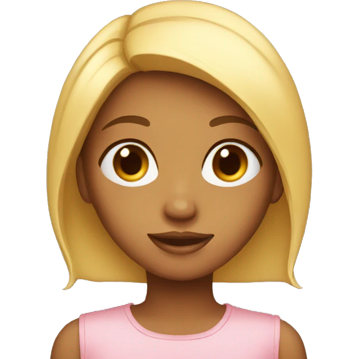 i am just a girl emoji