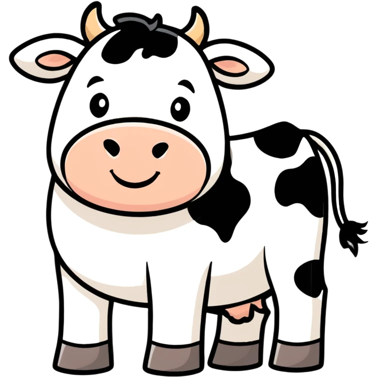 Cow emoji