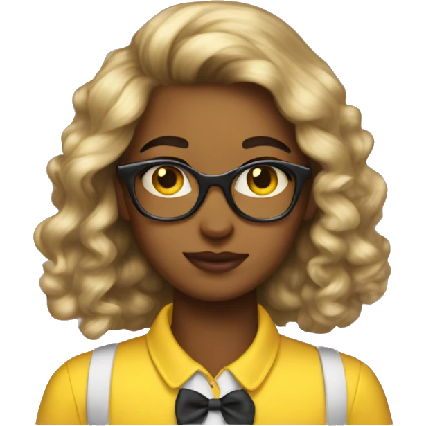 Preppy baddie oh yellow emoji emoji