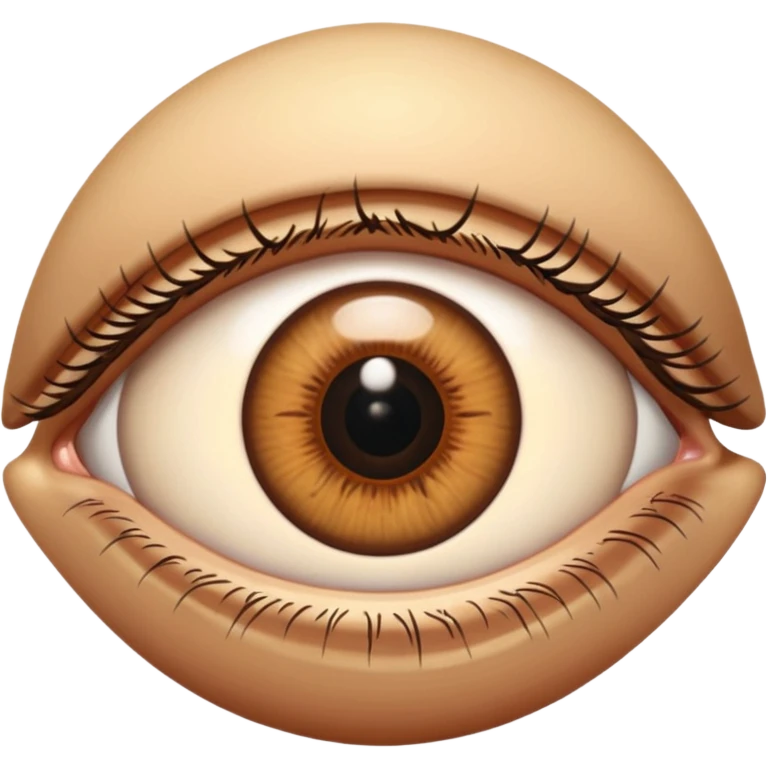 Anatomical eyes emoji