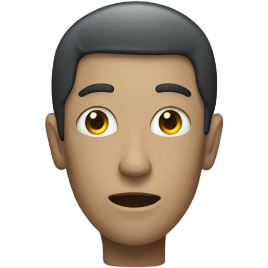 shadow man emoji