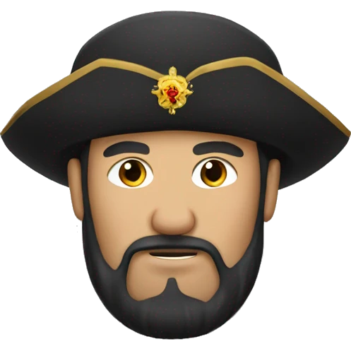Cossack with oseledets hair emoji