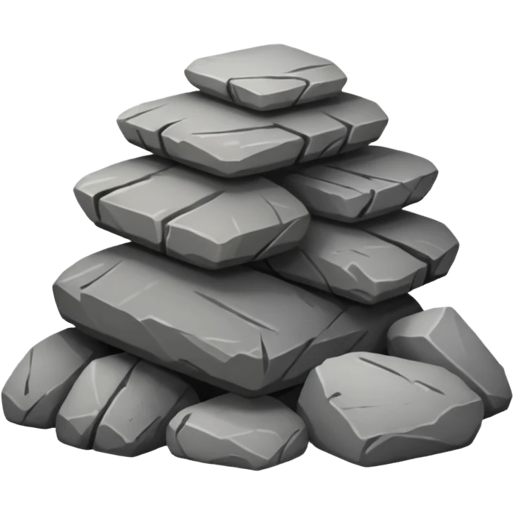 stone emoji