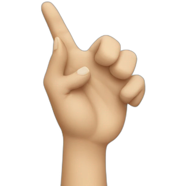 doing rectangle with hands emoji