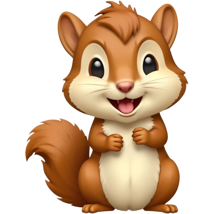 cinematic-cute-yawning squirrel-portrait-emoji,-head-tilted-playfully-and-inquisitively,-featuring-a-fluffy,-vibrant-auburn-fur-with-a-delicate-cream-belly-and-a-bushy-tail,wide-open yawn, revealing a soft grey  -round,-sparkling-eyes-filled-with-curious-mischief, emoji
