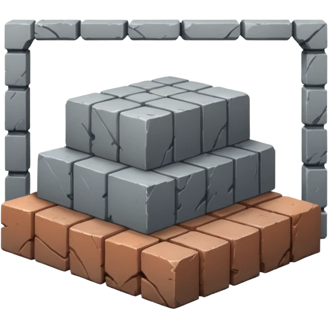 gray brick emoji