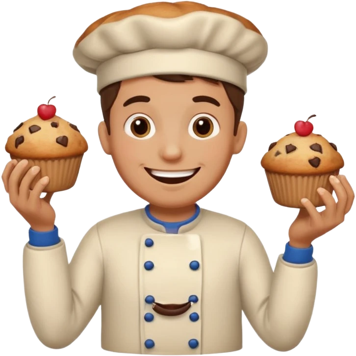 The muffin man  emoji