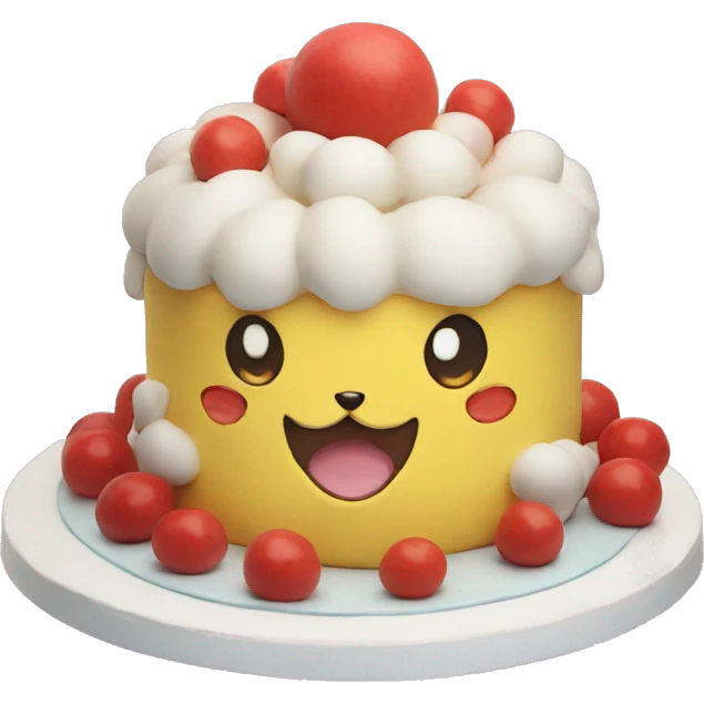 pokemon cake emoji